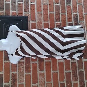 Nine West Sleeveless Drop Waist Top Size XL (1556)